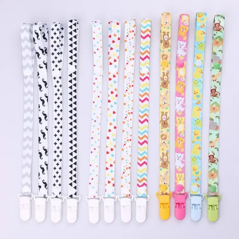 Baby Pacifier Clip Pacifier Anti-lost Chain Dummy Clip Newborn Teething Soother Chew Soother Clips Baby Teether Toy Baby Items