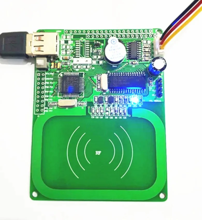 

RC632 RFID Reader Learning Board Supports ISO14443A/B & ISO15693