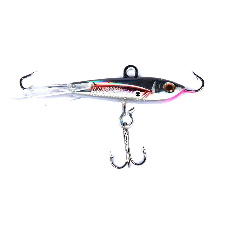 

EASYFISH Sea Ice Fishing Small Balance Road Runner Dummy Bait 60mm/10.5g Artificial Imitation Mini Lead Fish Outdoor Products