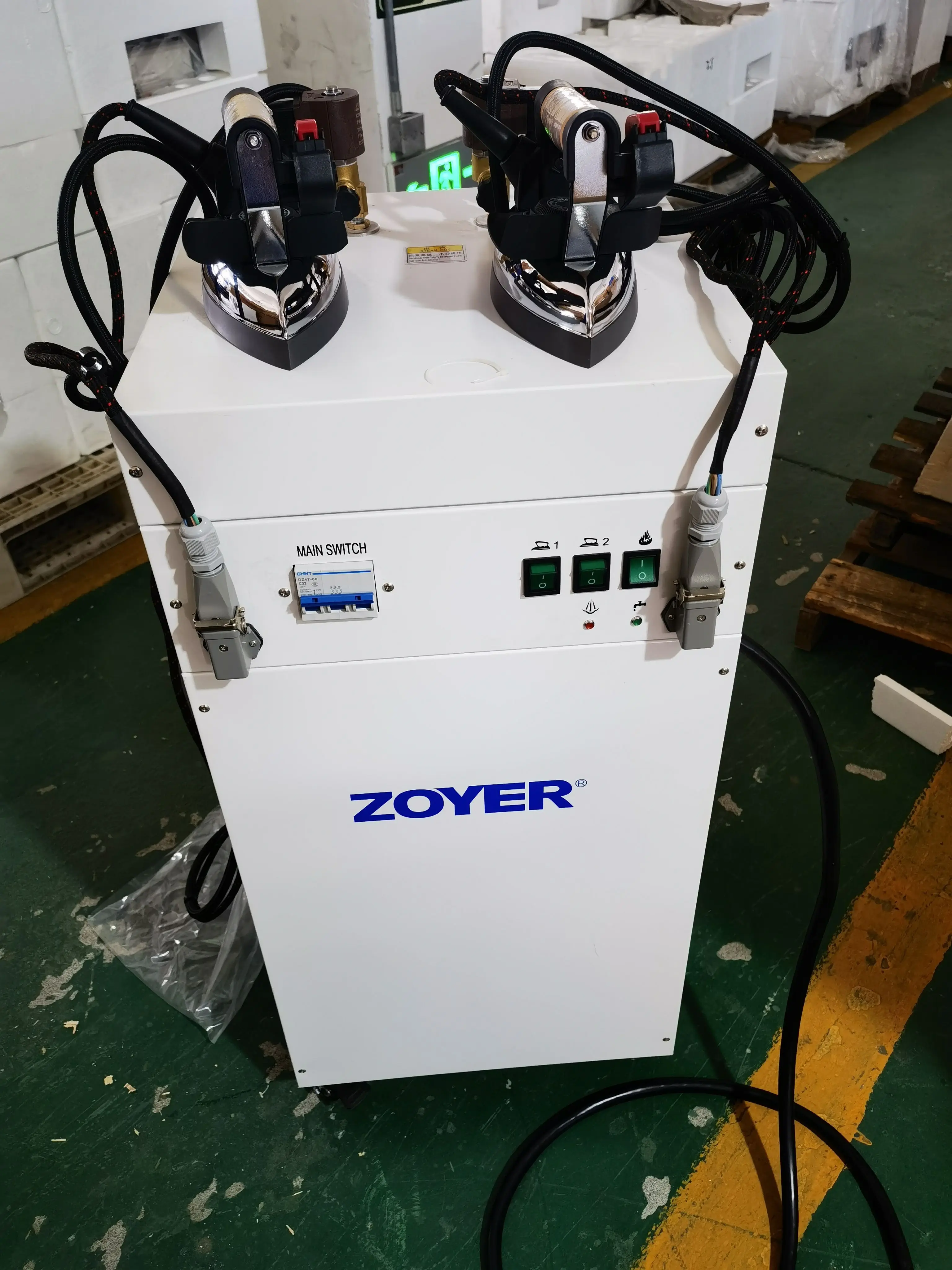 ZY-DLD6-0.4-B2 Zoyer high-power fully automatic electrically-heated steam boiler Iron for Ironing suits