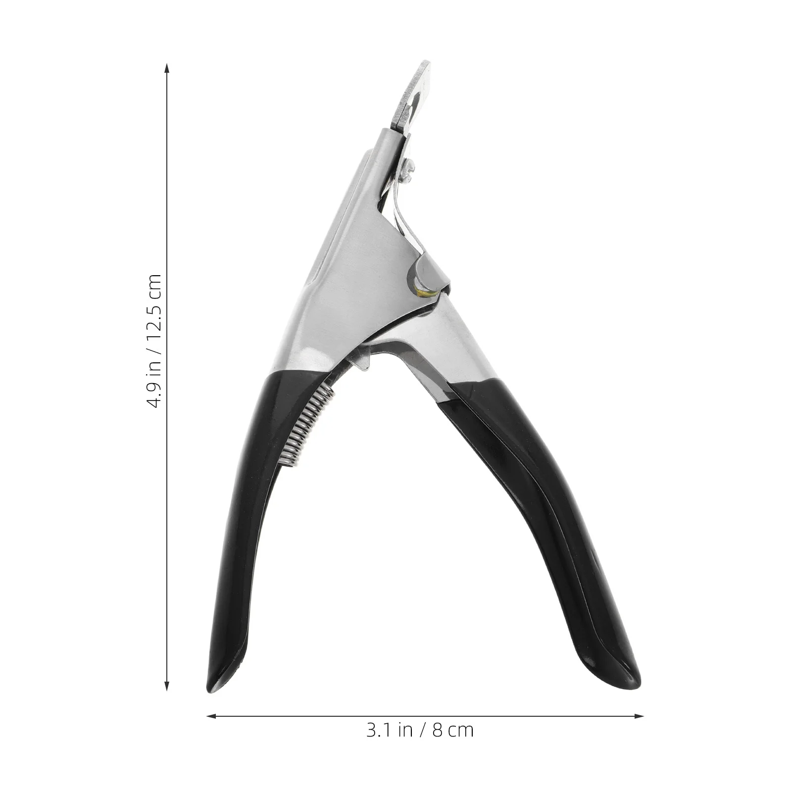 U 字型精密爪切りステンレス鋼ヘビーデューティ爪切りツール家庭用サロン爪切り
