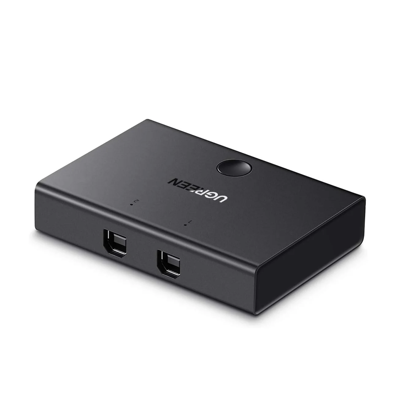 

UGREEN USB Sharing Switch USB 2.0 Peripheral Switcher Adapter Box 2 Computer Share 1 USB Device Hub