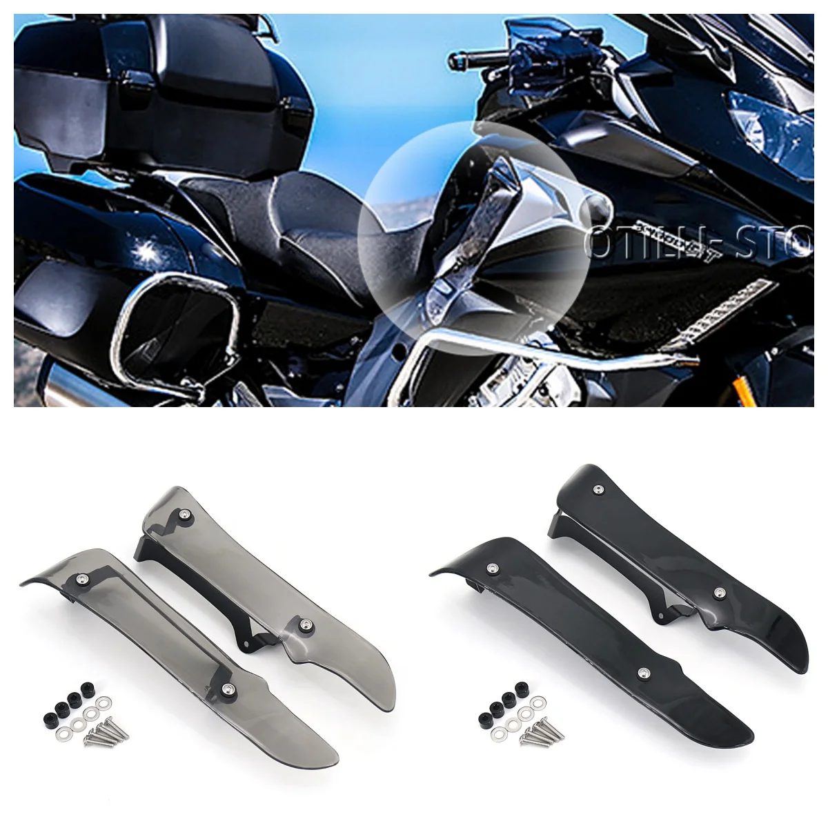 

Защитные приспособления для ног K 1600 GT, боковые спойлеры для мотоцикла, ветровые дефлекторы, удлинители обтекателя, защита для ног, крыло для BMW K1600GT 2017-2021