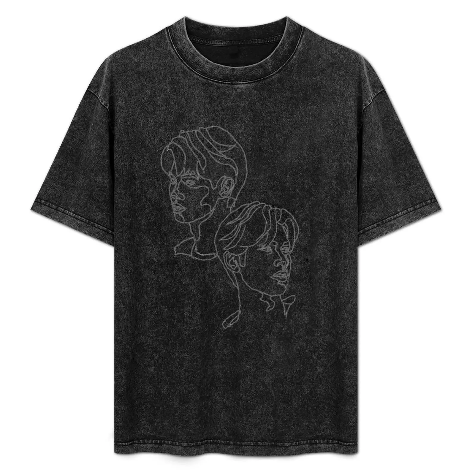

brightwin line art T-Shirt Quick Dry Outdoor Sports T-Shirt