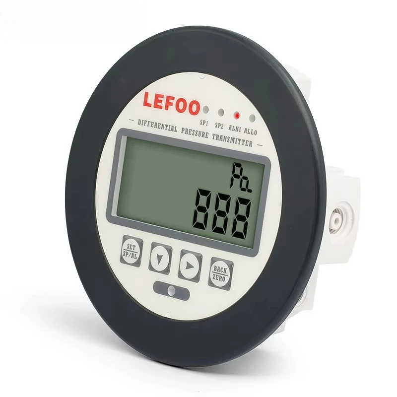 

【2026】 Differential Pressure Sensor 16~36VDC RS485 Output Differential Transmitter with Sound Lighting Alarm