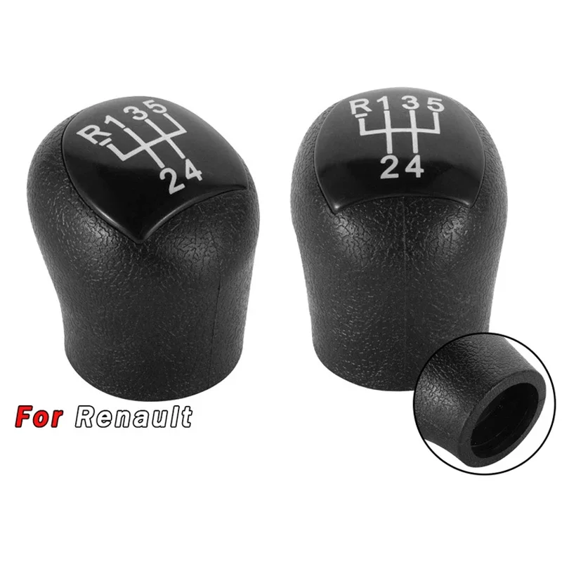 

5-Speed Manual Modified Gear Shift Knob for Renault -Car Transmission Shifter Handle, Durable Auto Interior Accessories Parts