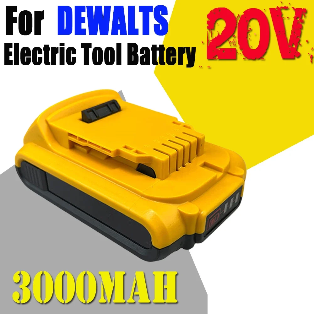 

20V 3000mAh Li-ion Replacement Battery For Dewalt 18V DCB184 DCB200 DCB182 DCB180 DCB181 DCB182 DCB201 DCB206