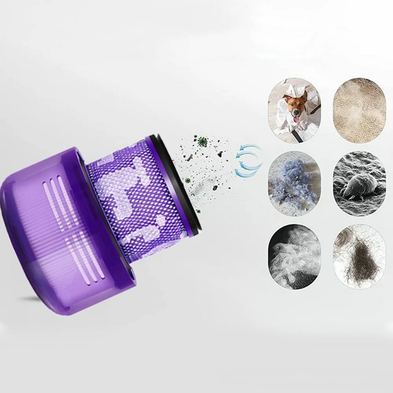 다이슨 Sv19 옴니 글라이드 진공 청소기용 교체 필터, 부품 번호 965241-01, 가정용 용품 부품 도구