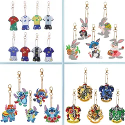 Diamond Painting DIY Creative Cartoon Keychain Double-sided Point Diamond Bag Pendant Acrylic Key Chain