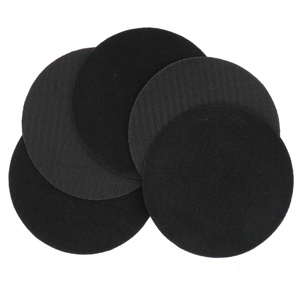 5Inch Interface Pad Protection Backing Pad Hook&Loop Black Flocking For Protecting Sanding Pad Power Tool Accessories