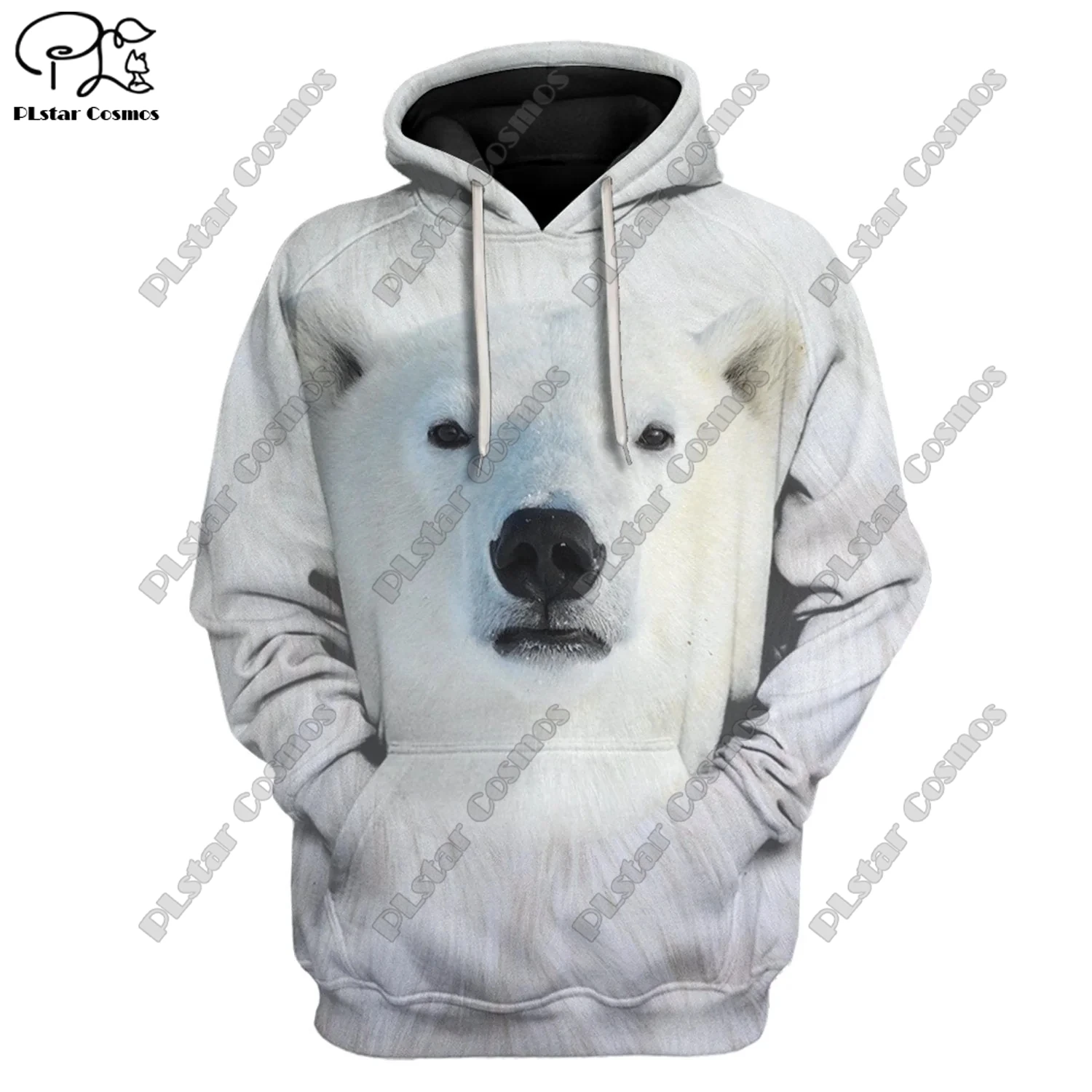 

Polar Bear Animal Cosplay Uniform 3D Printed Streetwear Womens Mens Pullover / Sweatshirt / Zip Up Hoodie