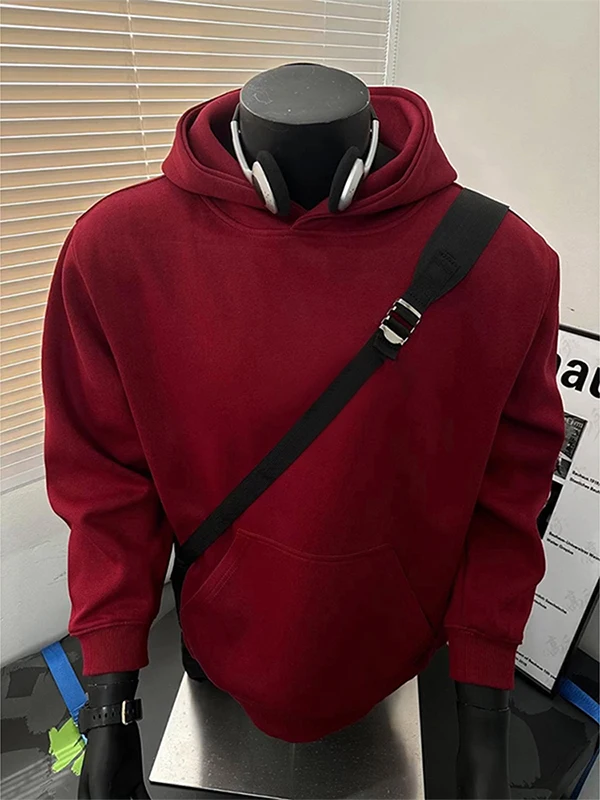 

Мужская толстовка оверсайз 300 Pou Simple Color с 3D-эффектом, парная, Cleanfit Base, из хлопка и полиэстера