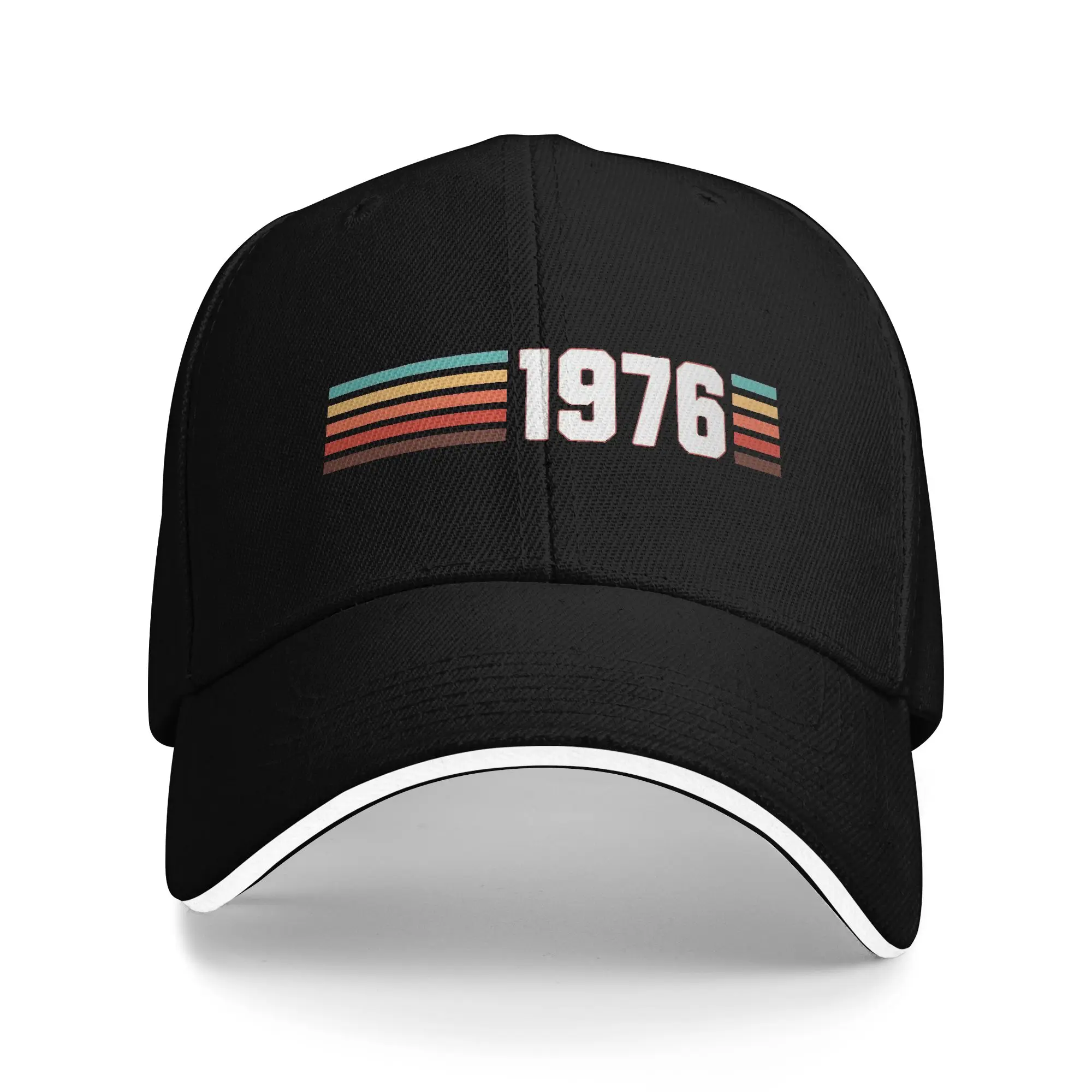 Vintage 1976 50th Birthday Gift aged 50 years old Baseball Cap Trucker Hat Spring Women Men Hunting Camping Baseball Caps