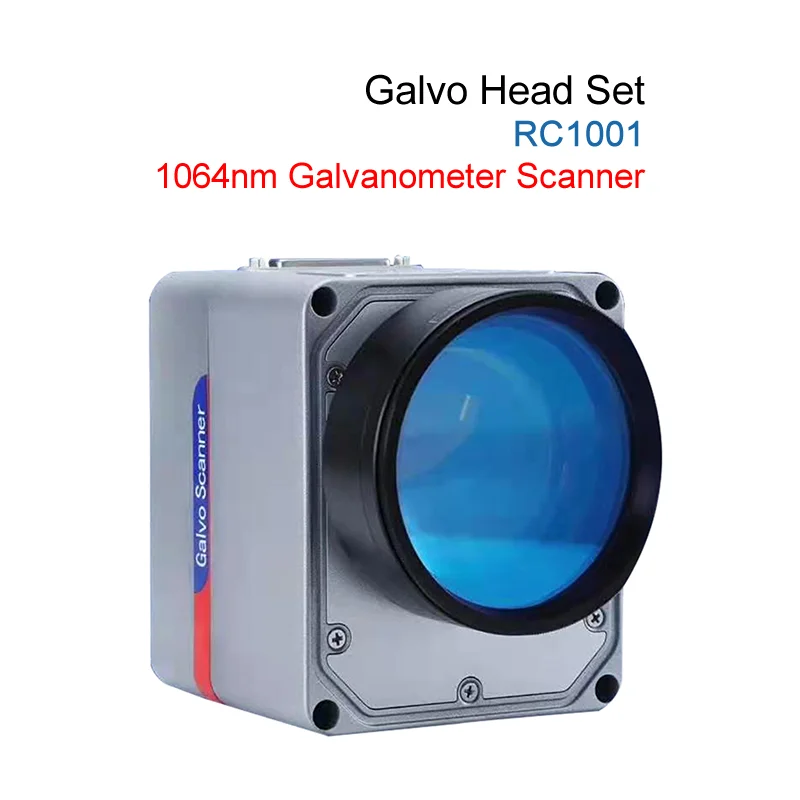 

Original LY Galvo RC1001 Double Red Dots Light Align Scanning Galvo Head Set Kit 1064nm Galvanometer Scanner With Power Supply