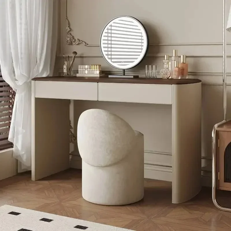 Modern Makeup Organizer Dresser with Storage for Bedroom, Stylish Princess Furniture Set