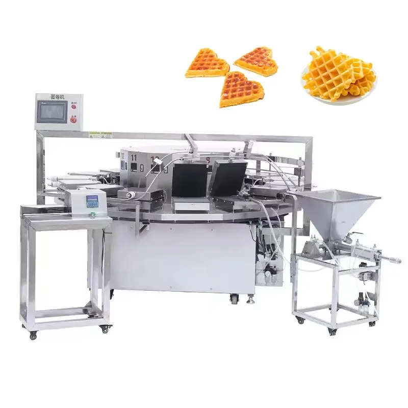 Intelligent Constant Temperature Baking Waffle Machine, Custom Commercial Safe Electric Making Equipment