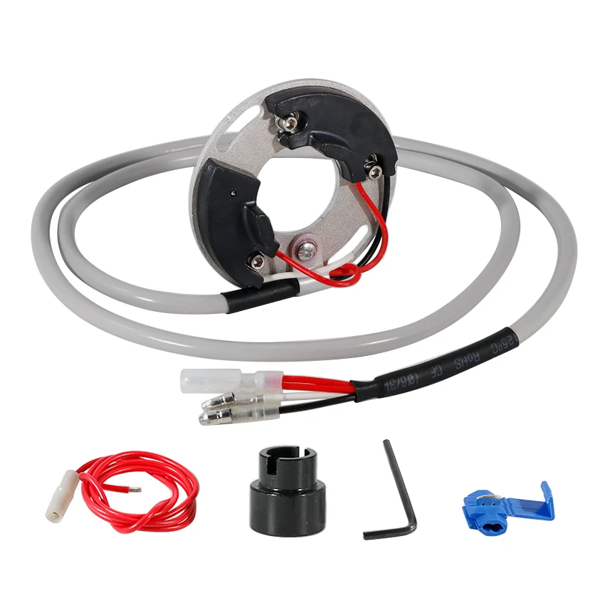 

Motorcycle Electronic Ignition System Coil For Moto Guzzi V35 V50 V65 OEM:19708520 OEM:27708520 BREAKER ASSY, CONTACT