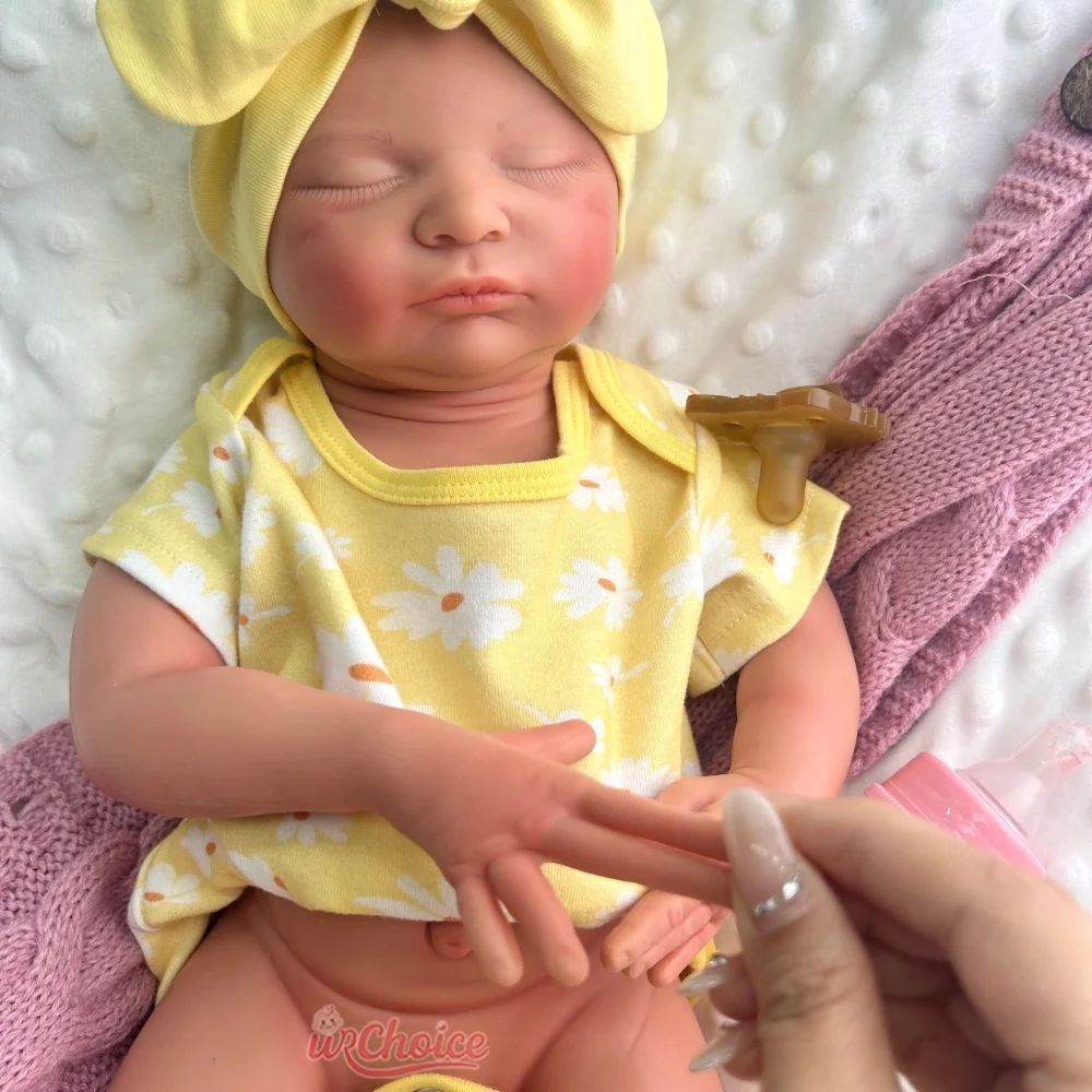 ตุ๊กตาเด็กผู้หญิงขนาด 50 ซม. เปิดปากได้ ทำจากซิลิโคนนุ่มทั้งตัว เหมือนจริง รายละเอียดเหมือนจริง ผิว 3 มิติ เหมาะสำหรับเป็นของขวัญคริสต์มาสสำหรับผู้ป่วยอัลไซเมอร์