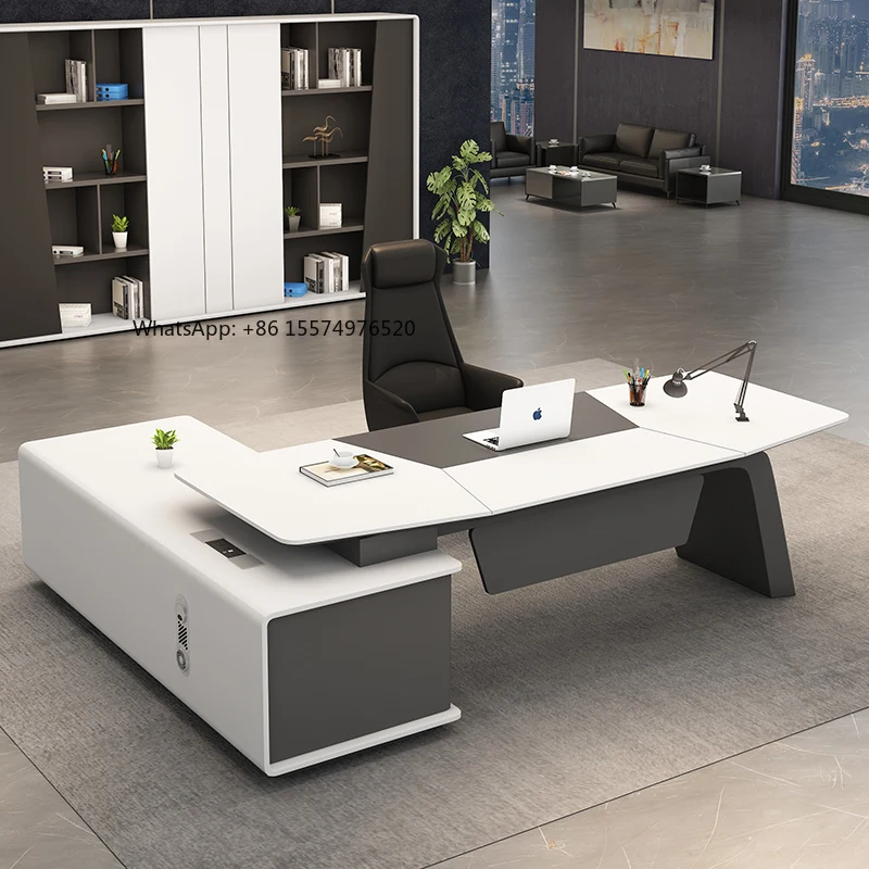 2026 Hot SellingOffice Furniture boss Desk Manager Executive Office Desk Table Ceo Desk boss Table