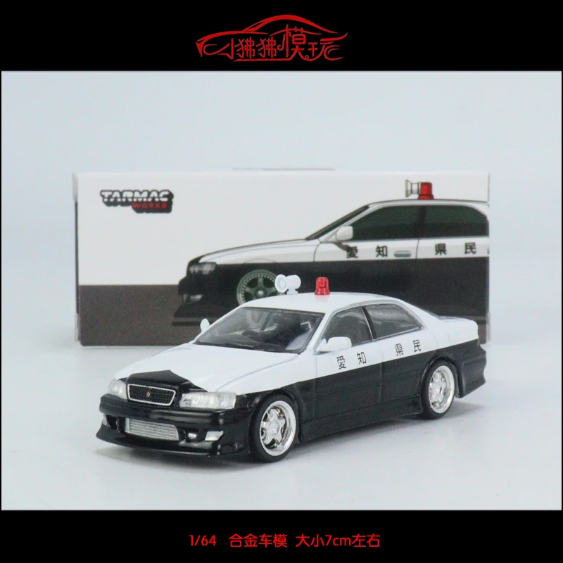 

TW Tarmac работает 1:64 VERTEX Chaser JZX100 литая модель автомобиля, детские игрушки, подарок