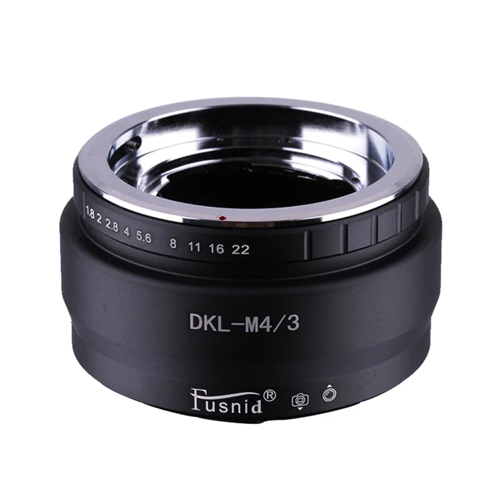 Переходное кольцо объектива DKL-M4/3 для объектива Deckel на камере Micro Four Third M4/3 GH3/4/5 EM1/M/M10/EP5/EPL3/PL5/PL6/PL7