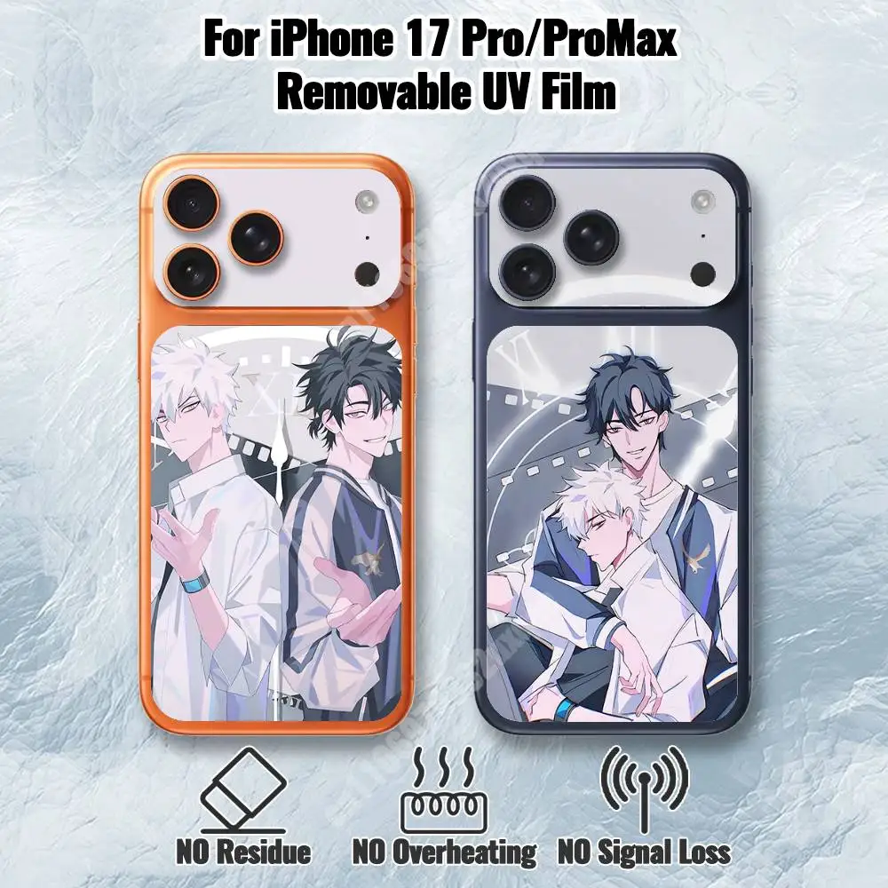 

L-Link Click-S CXS LG Removable UV Film for iPhone 17 Pro 17 ProMax HD Decal Skin