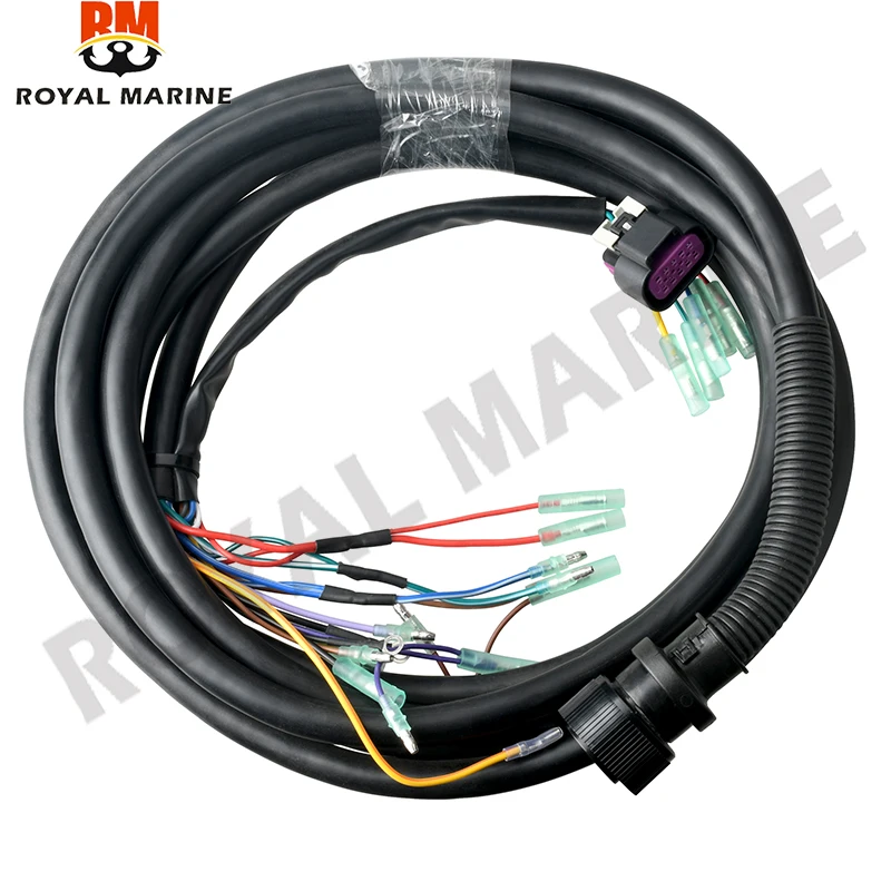 

896536T01 Cable Main Wire Harness for Mercury Outboard Engine 14P Remote Control Box 14 Pins 15FT boat engine parts