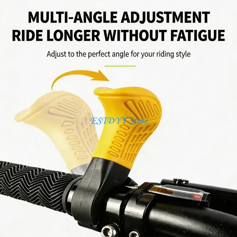 G6DE Support Handlebar Antislip Handle Rest Handlebar Bike Handlebar Thumb Rest