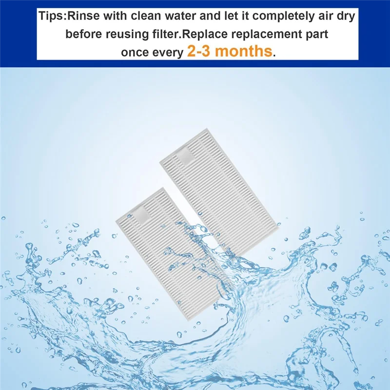 

Replacement Spare Parts For ROPVACNIC A1 Filter HEPA Side Brushes Vacuum Cleaner Accessories-A54Q