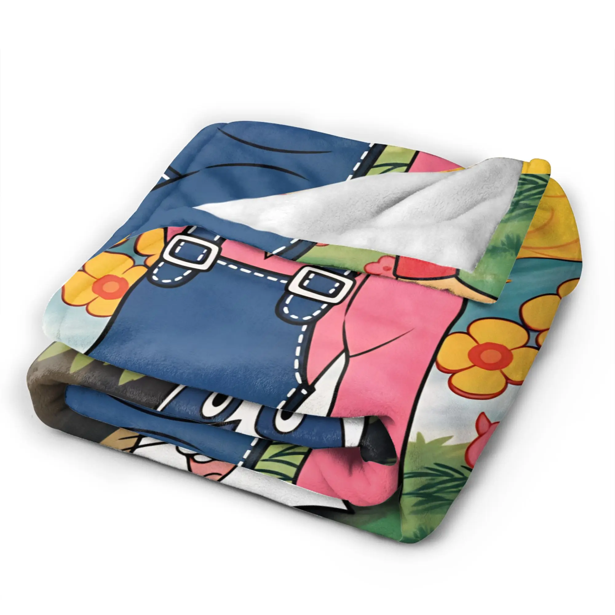 Anime Manga Candy Candy  Blanket Quality Comfortable  Throw Blanket Winter Plane Travel Chair Sofa Bed Trend Bedspread