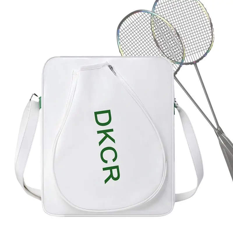 Crossbody Tennis Racket Bag Tennis Racket Crossbody Sling Bag Large Capacity Tennis Racquet Bag For Tennis Badminton Racketball