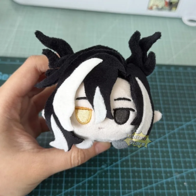 NEW 10cm Anime Game Arknights Wang Mini Kawaii Cosplay Soft Cotton Doll Papa Body Cartoon Mini Toy Figures Fans Collection Gift gallery 1