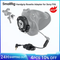 SmallRig Handgrip Rosette Adapter for Sony FX6 to Reposition The Original FX6 Handgrip Aluminum Built-in Anti-off Button -3403