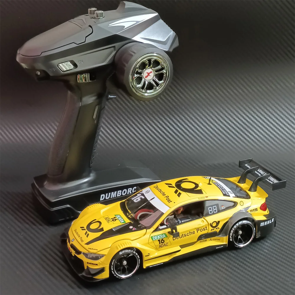 FATJAY MINI-Q8 RC Car | 1/24 4AWD Drift | Metal Shell Remote Control Racing Model Toyota Supra M3 M4 M6