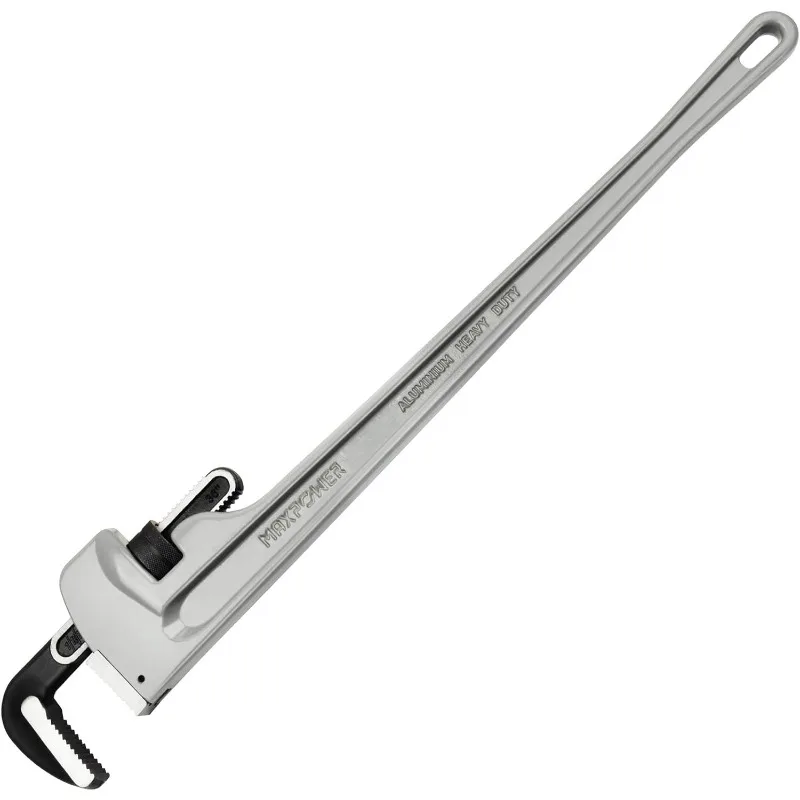 

36 Inch Pipe Wrench, Heavy Duty Straight Pipe Wrench, Aluminum Plumber's Wrench