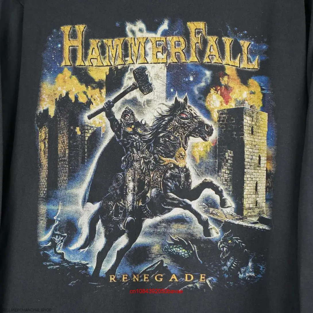 Новая популярная черная хлопковая футболка с длинным или коротким рукавом в стиле молотковая осень