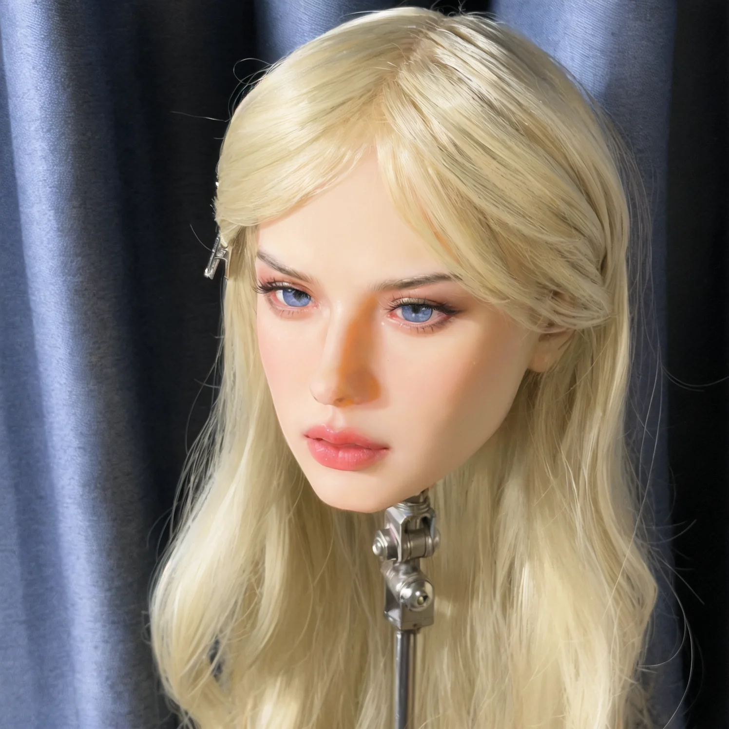 دمية TPE للبالغين بمقياس 1:1 برأس واحد، مصنوعة من مادة TPE، مستحضرات تجميل فنية، ألعاب للبالغين الذكور، محاكاة رأس أنثى