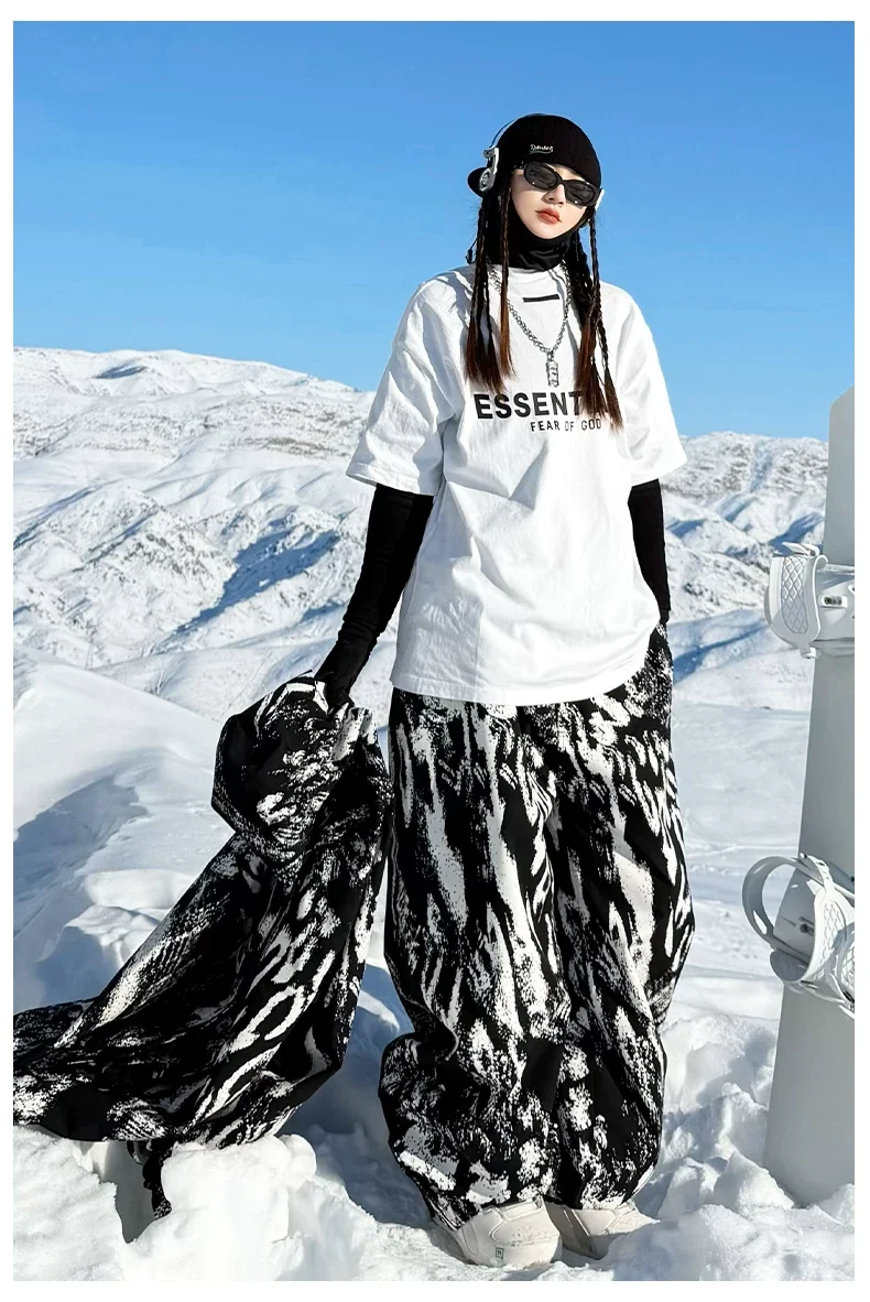 2026 John Snow Skianzug für Damen und Herren, Wasserdicht, Winddicht, Warm, Vollständig Gummiversiegelt, Neuer Ski-Oberteil – Detail 25