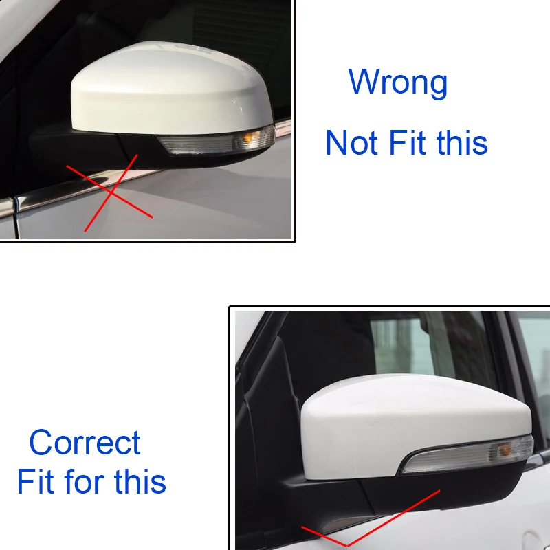 CAPQX Rearview glass with heat For Ford Kuga MK1 MK2 C-Max MK2 Ecosport 13-18 Galaxy 06-15 S-Max 06-14 Side Rear View Mirror Len