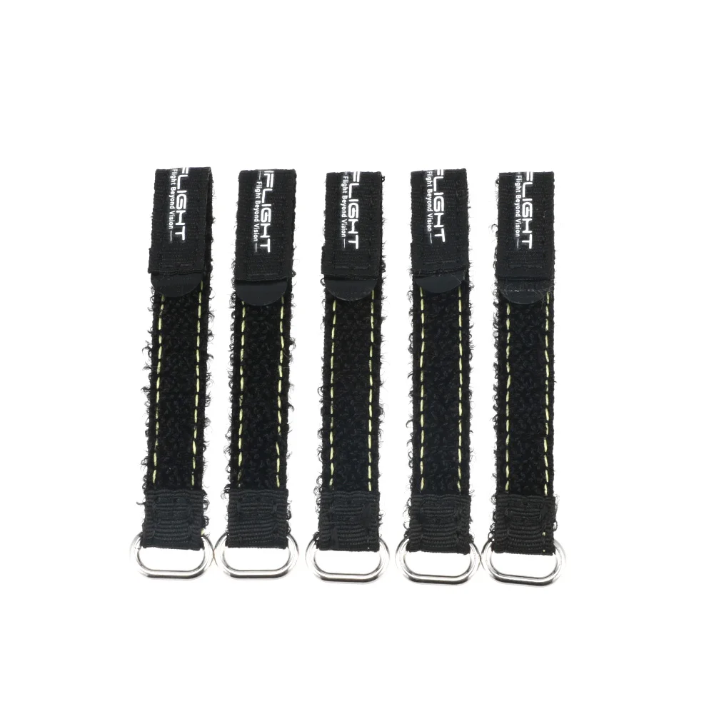 5 Stück 10X100mm / 10X130mm IFlight Magic Sticker Tape Nylon Lipo Akku-Gurtband Wiederverwendbarer Kabelbinder für FPV RC Akku – Detail 3