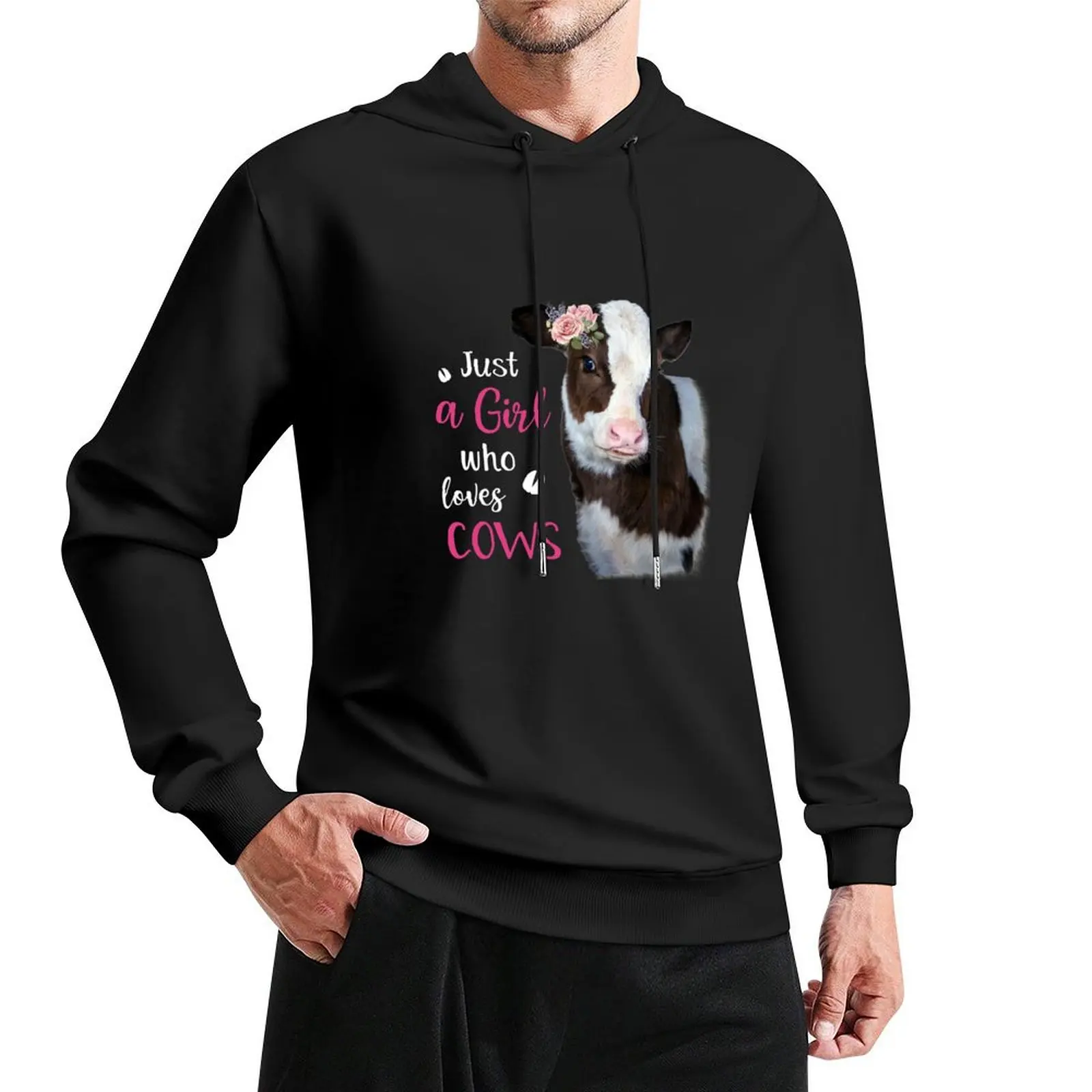 

Best Cows Lovers Girl Shirt Farm Animal Cow Friends Not Food Farmer T Shirt Pullover Hoodie men wear pullover