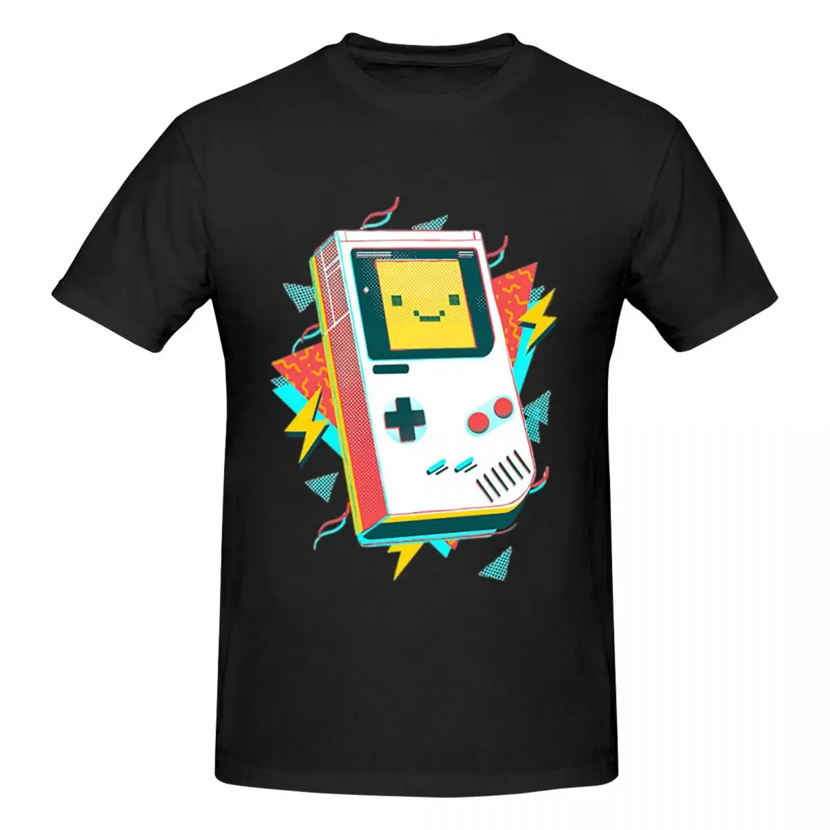 My Boy - Video Game Console - Retro Wave 80s Men T-Shirt Funny Plus Size T Shirts Men's O-Neck Cotton Tees Short Summer Male