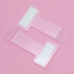 2pcs Car Parking Ticket Transparent Holder Clip Sticker for toyota chr corolla camry prius venza prado Rav4 Auris Yaris aygo
