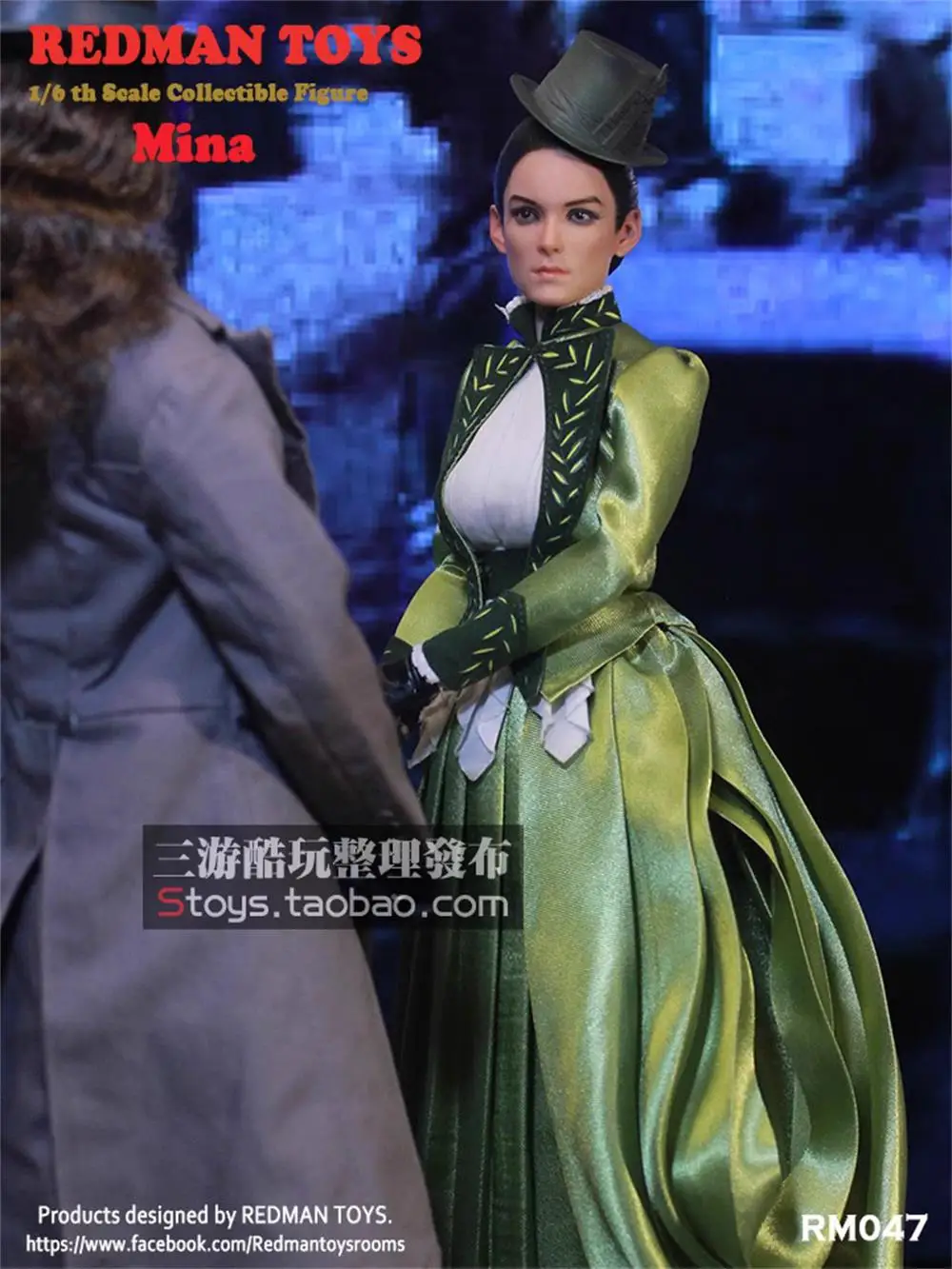 1/6th REDMAN TOYS RM047 The Vampire Dracula Female Mina Full Set Moveable Action Figure Full Set Toys Model For Fans Collect