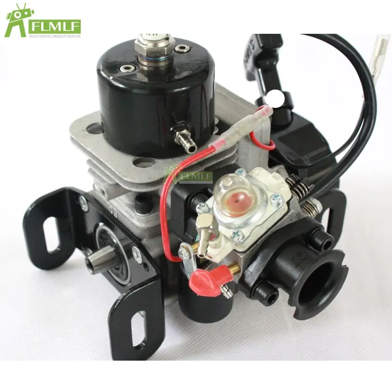 26CC Marine Engine Motor with Mount for Rc Gas Boat Ship Compatible with Zenoah G260PUM