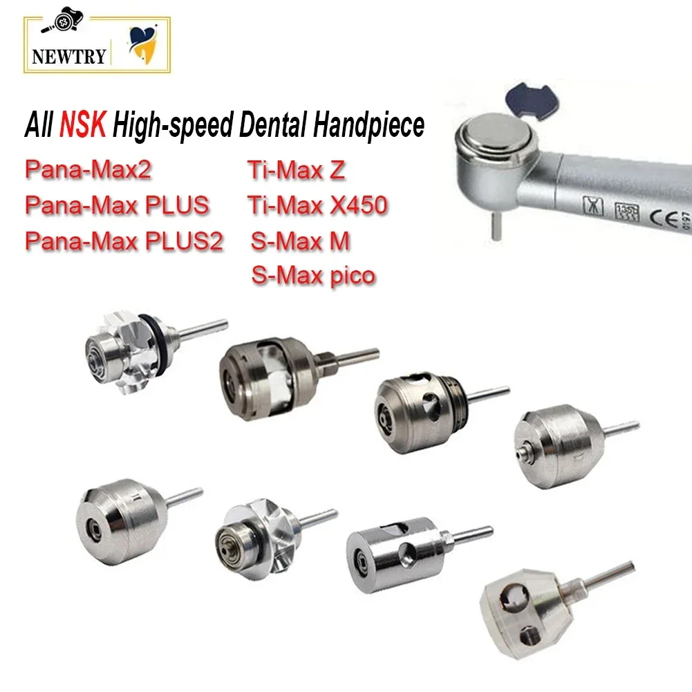 Dental Ceramic Rotors for NSK Pana-MAX Ti-Max High-speed Dental Handpiece Air Turbine Cartridge Rotor Standard Torque Head Tools