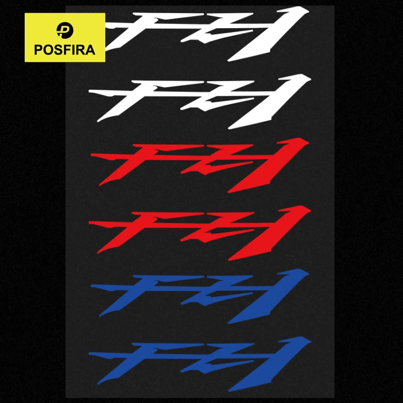 

POSFIRA Vinyl Motorcycle Stickers Waterproof Logo Decals for Yamaha FZ1 Fazer FZ 1 FZ1N FZ1S 2006-2015 2007 2008 Accessories