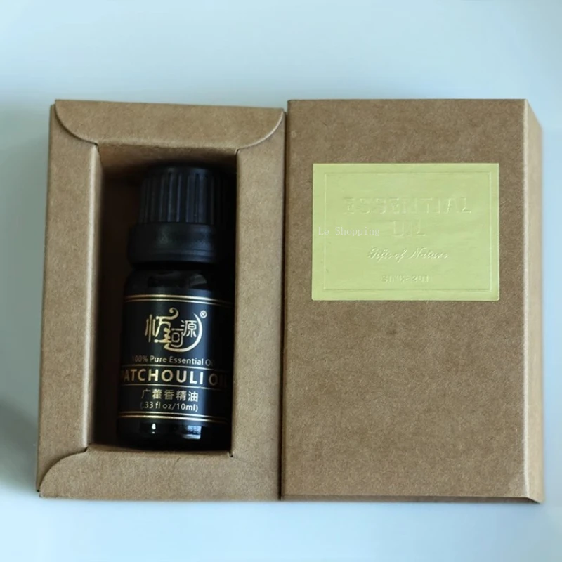 10ml Patchouli Essential Oil Indian Pure Plant Pure Essential Oil Household Indoor Purify The Air Calm The Mind and Aid Sleep