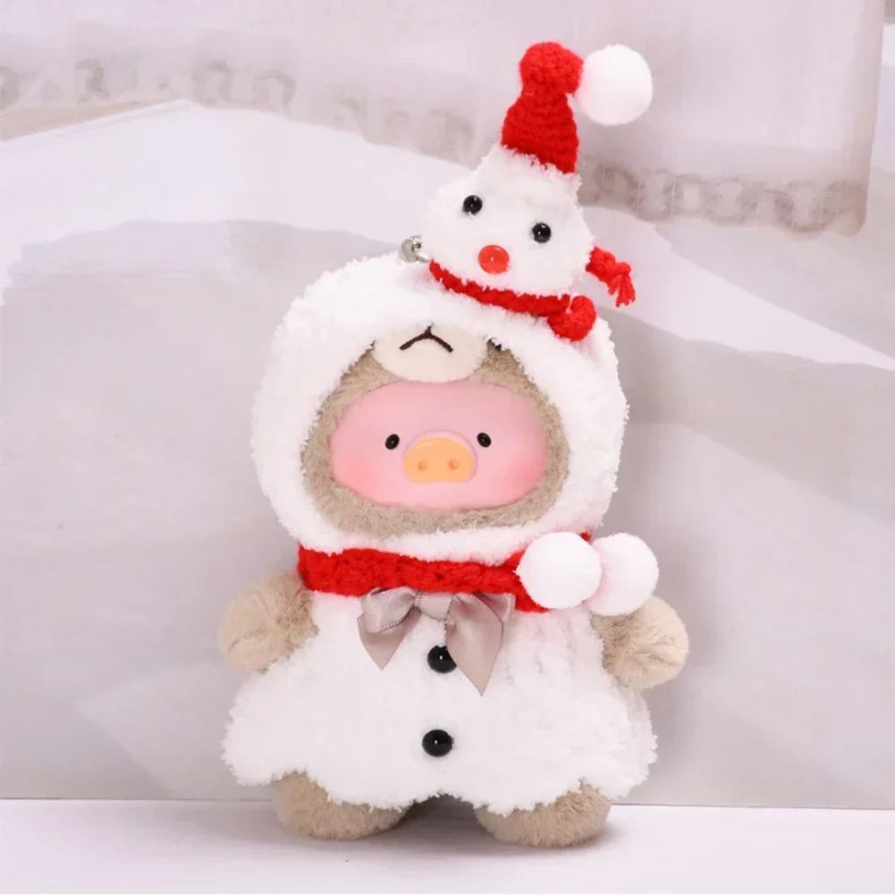 موضة الملابس بذلة قبعة وزرة ل 14 سنتيمتر لولو الخنزير ملابس دمى ملابس دمى لطيف الحمالات فستان الديكورات اكسسوارات #5