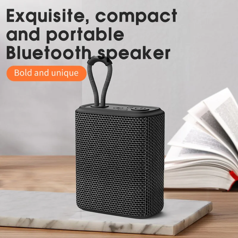 

EBS-300 5 Вт мини портативный Bluetooth-динамик тканевая сетка TF-карта музыкальная шкатулка IPX6 водонепроницаемый для телефона ПК Taplet Palyer